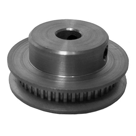 B B MANUFACTURING 42MP012-6FA3, Timing Pulley, Aluminum, Clear Anodized,  42MP012-6FA3